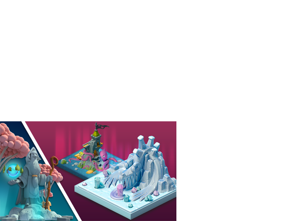 Each tribe has unique buildings you can build, most of them are epic, some are even legendary.